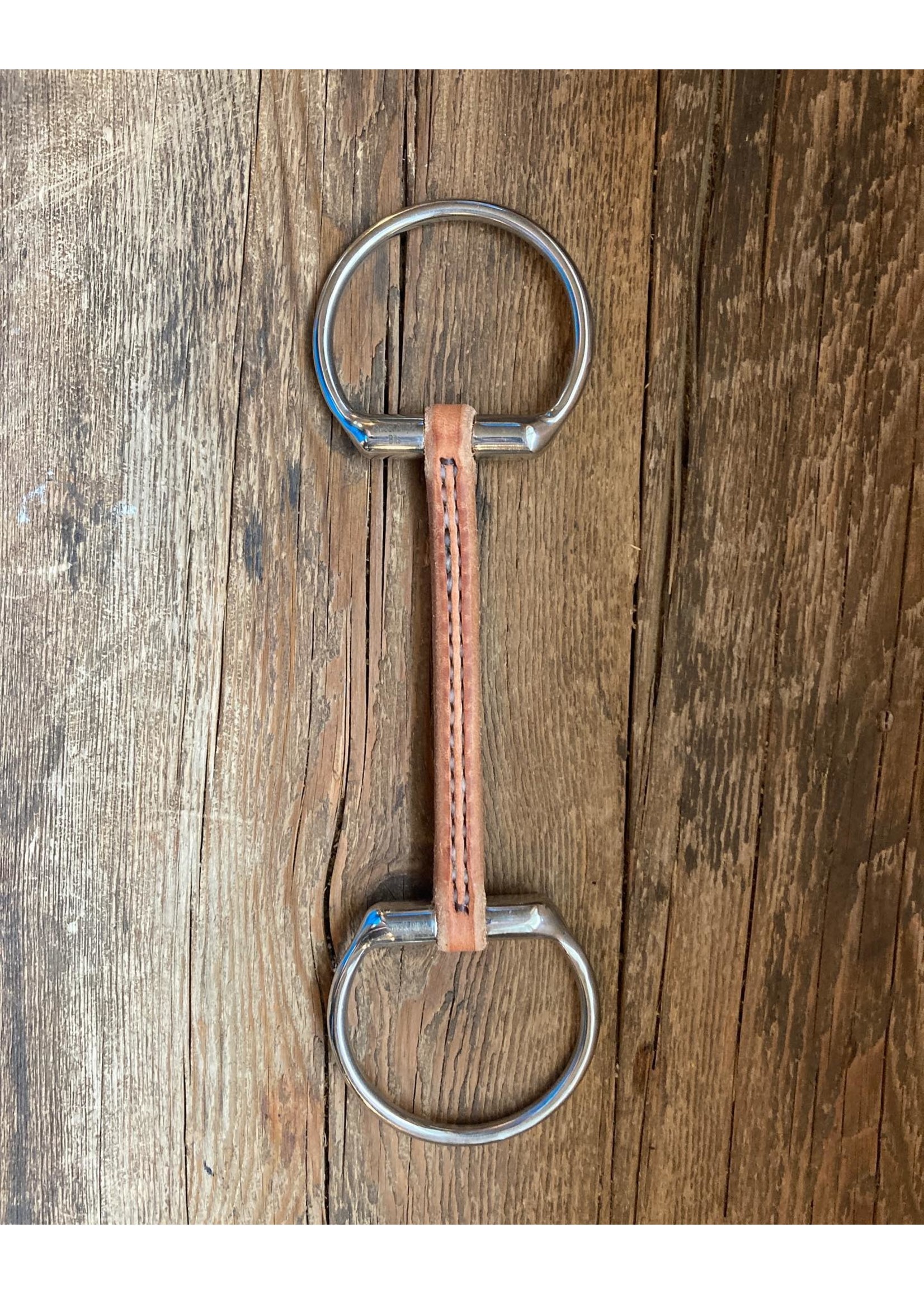Sweet Billy's Bits Egg Butt Leather Snaffle