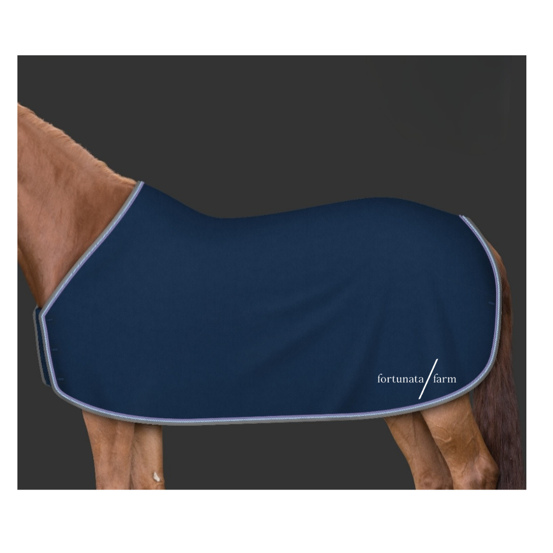 Wool Dress Cooler Red Ribbon Tack