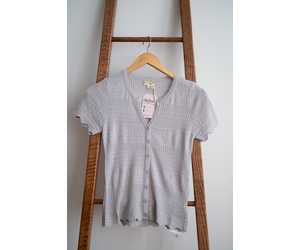 EAGLES Mock Neck Tee – The Hanger Boutique