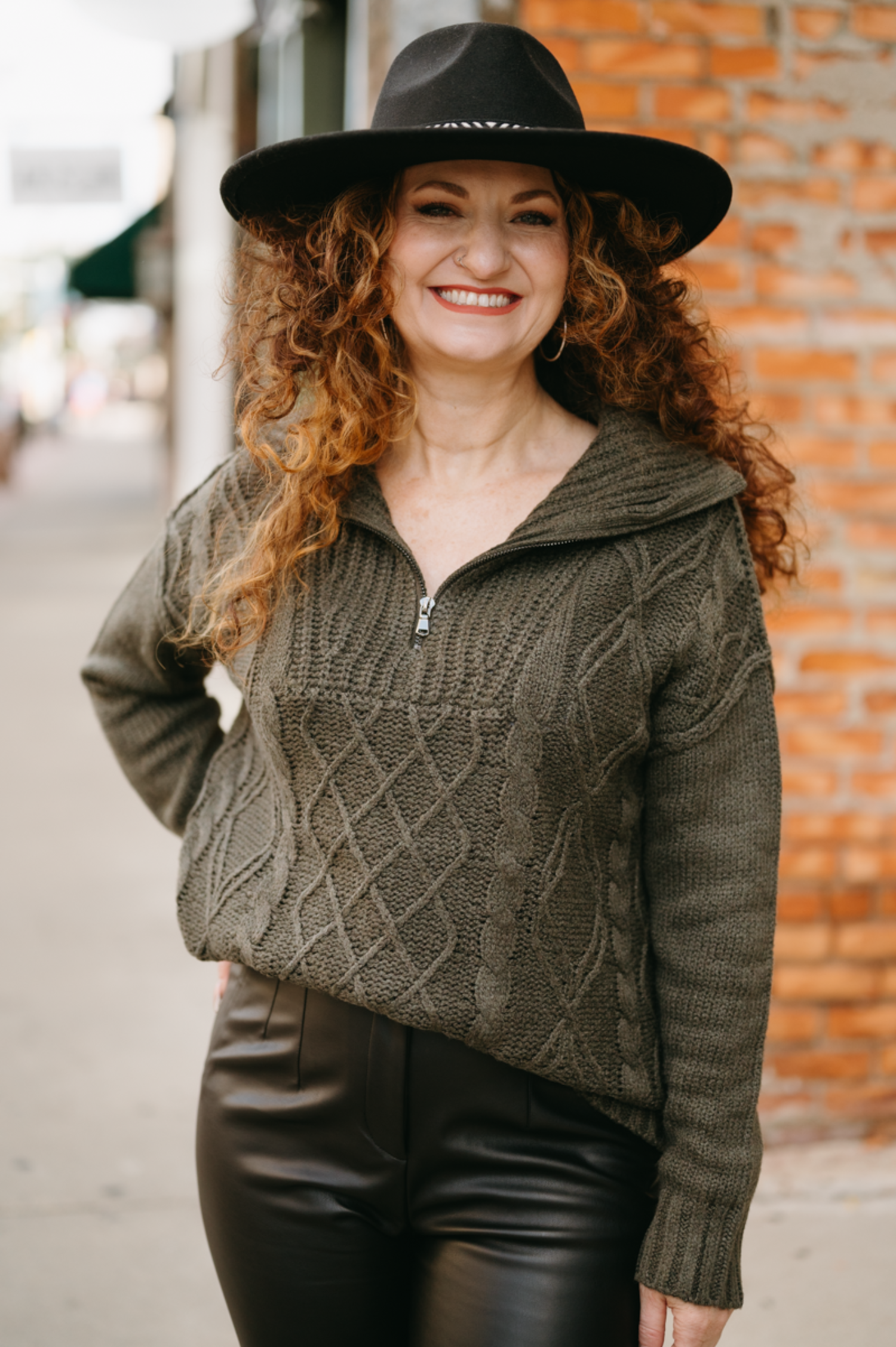Kendra top turtleneck top