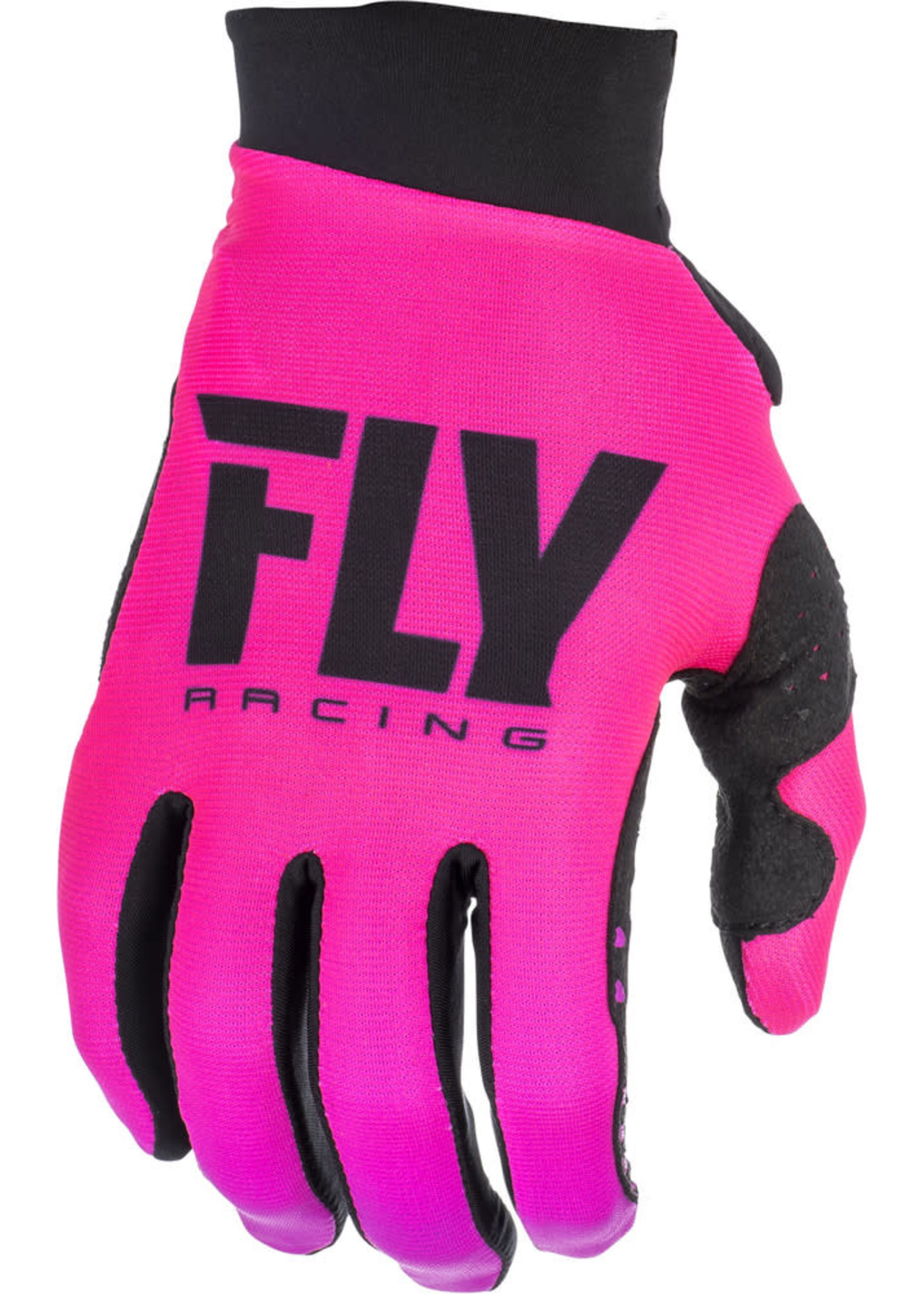 FLY RACING FLY WMNS PRO LITE GLOVE NEON PINK/BLK YOUTH SZ 4