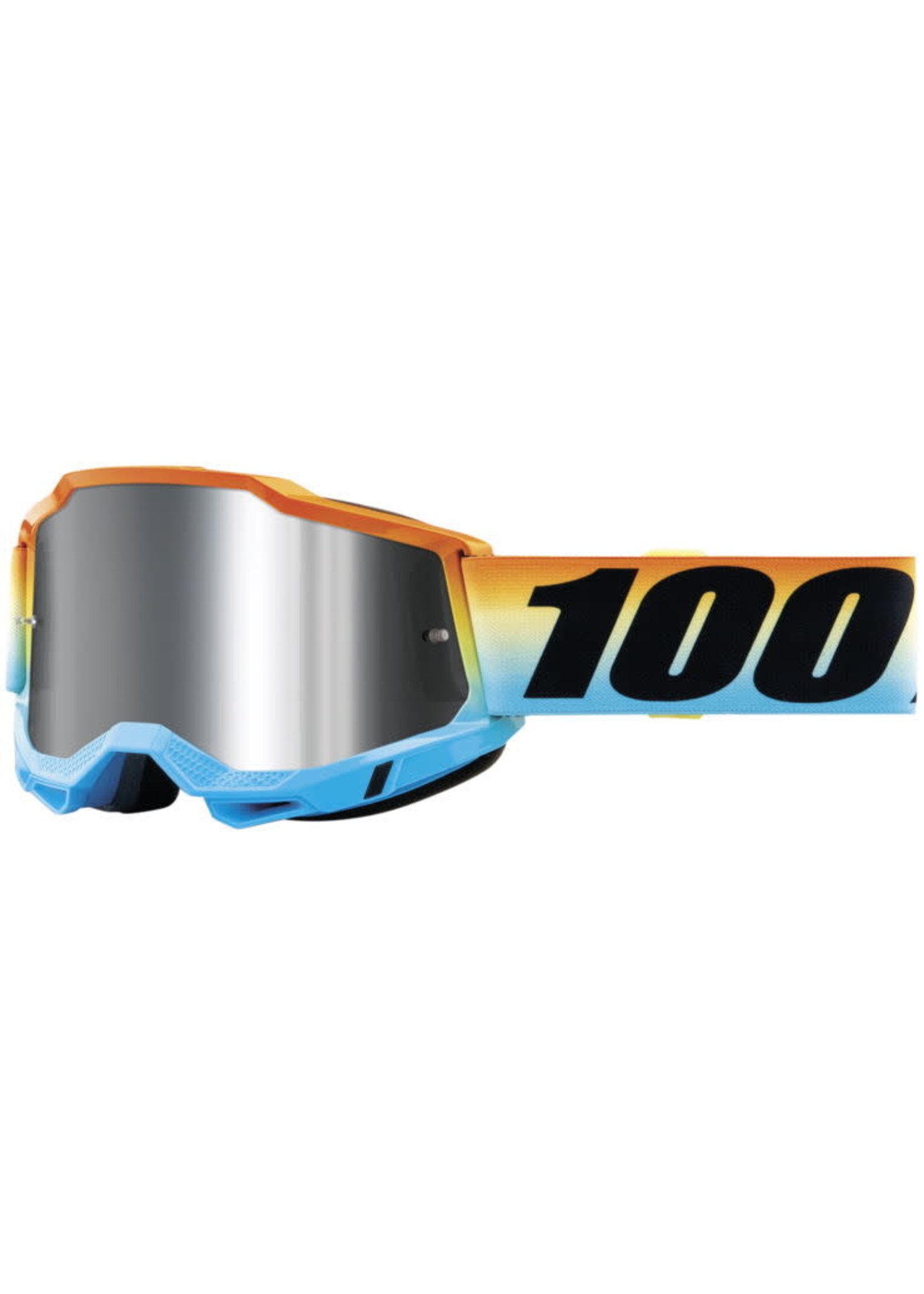 100% 100% Accuri 2 Goggles Sunset with Flash Silver Lens
