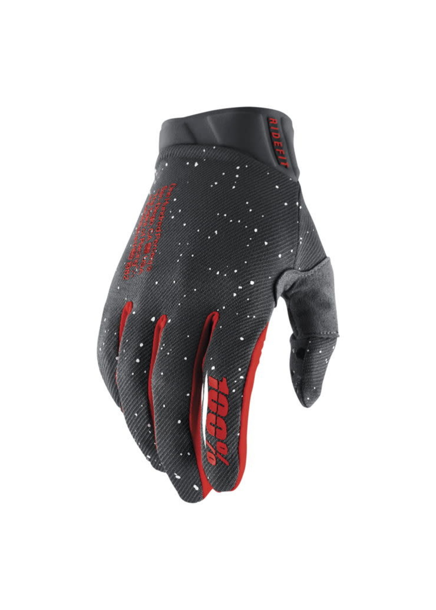 100% 100% Men's Ridefit Gloves Mars, M
