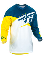 FLY RACING FLY RACING F-16 JERSEY YELLOW/WHITE/NAVY SM