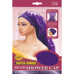 Jumbo braid shower cap