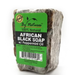 Organic 100% African Black Soap Peppermint