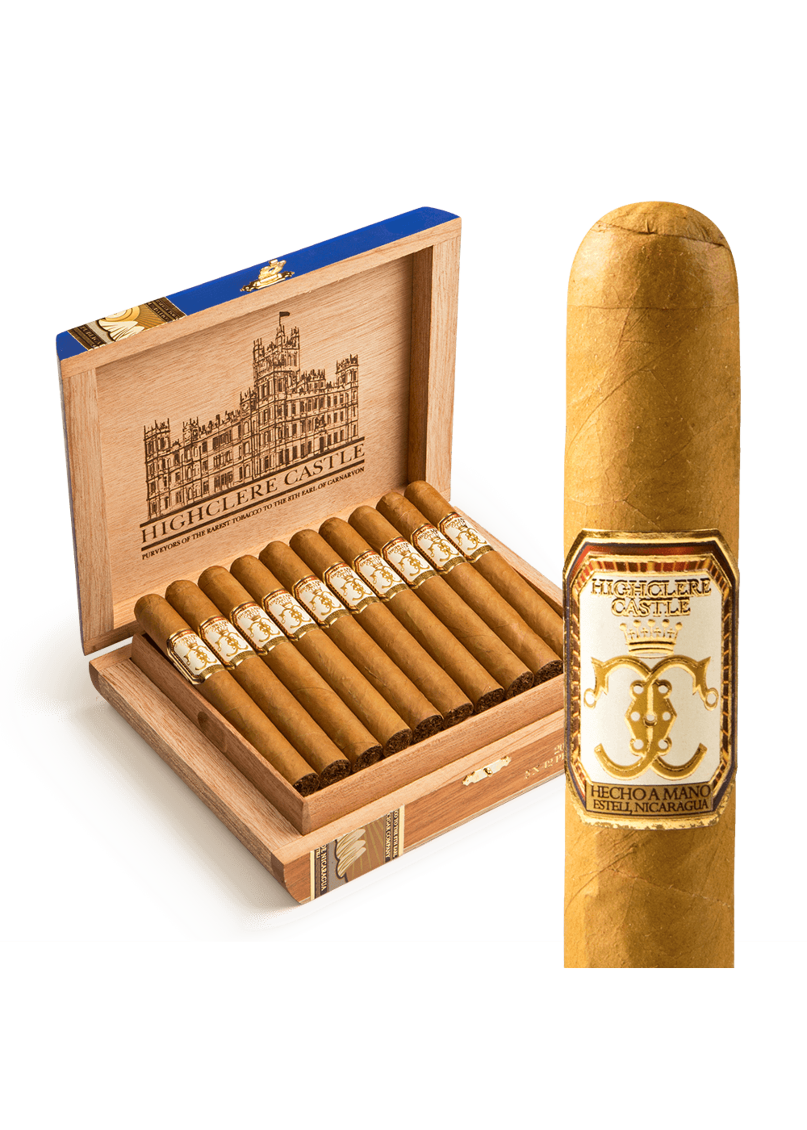 Foundation Cigars Highclere Castle Edwardian - Churchill - 48x7 - Single (E1)