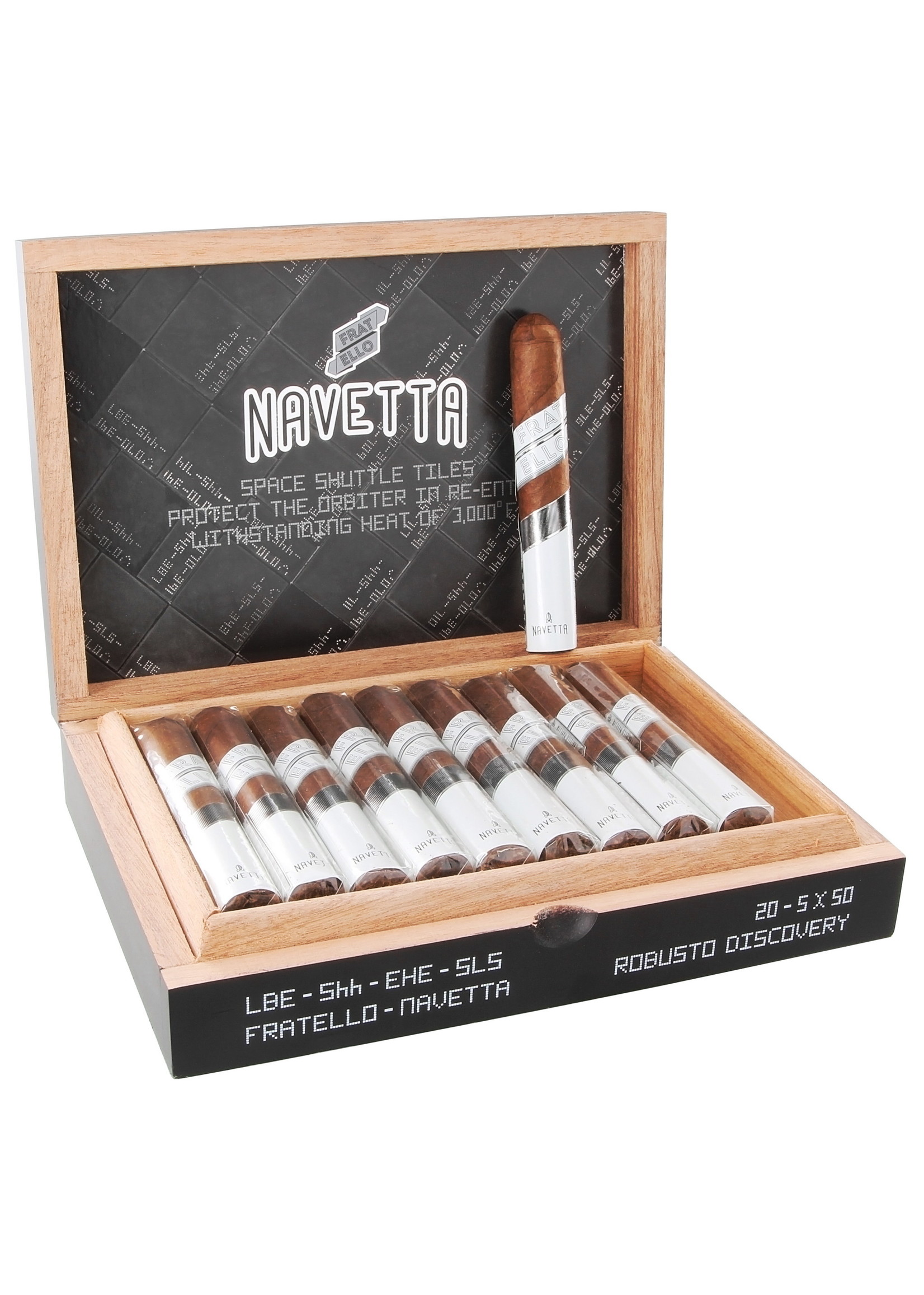 Fratello Fratello Navetta - Robusto Discovery  5 x 50 - Single (A16)