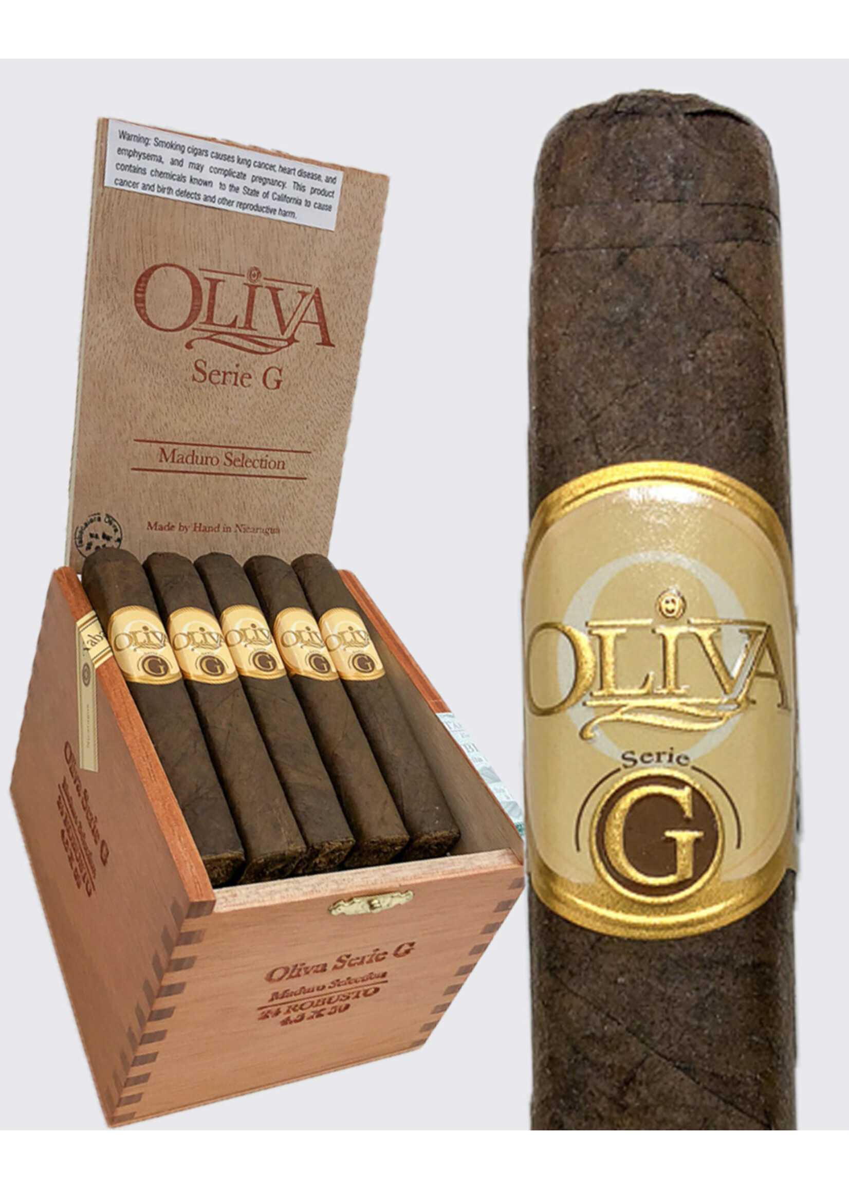 Oliva Oliva Serie G Maduro 4.5x50 Robusto single (H7)