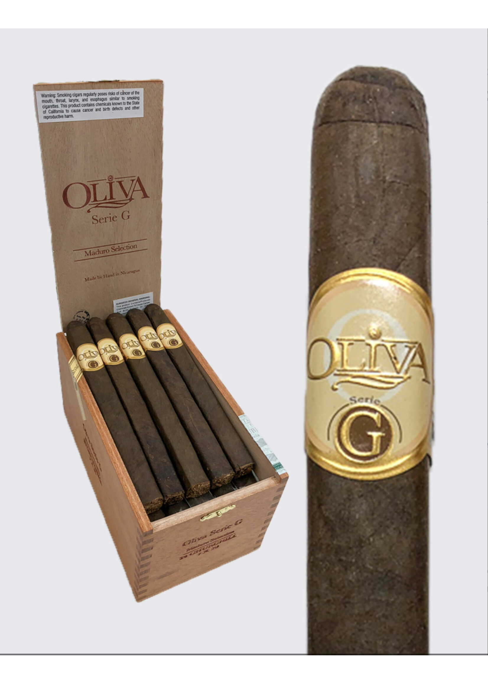 Oliva Oliva Serie 'G' Maduro - Churchill 7x50 single (H9)