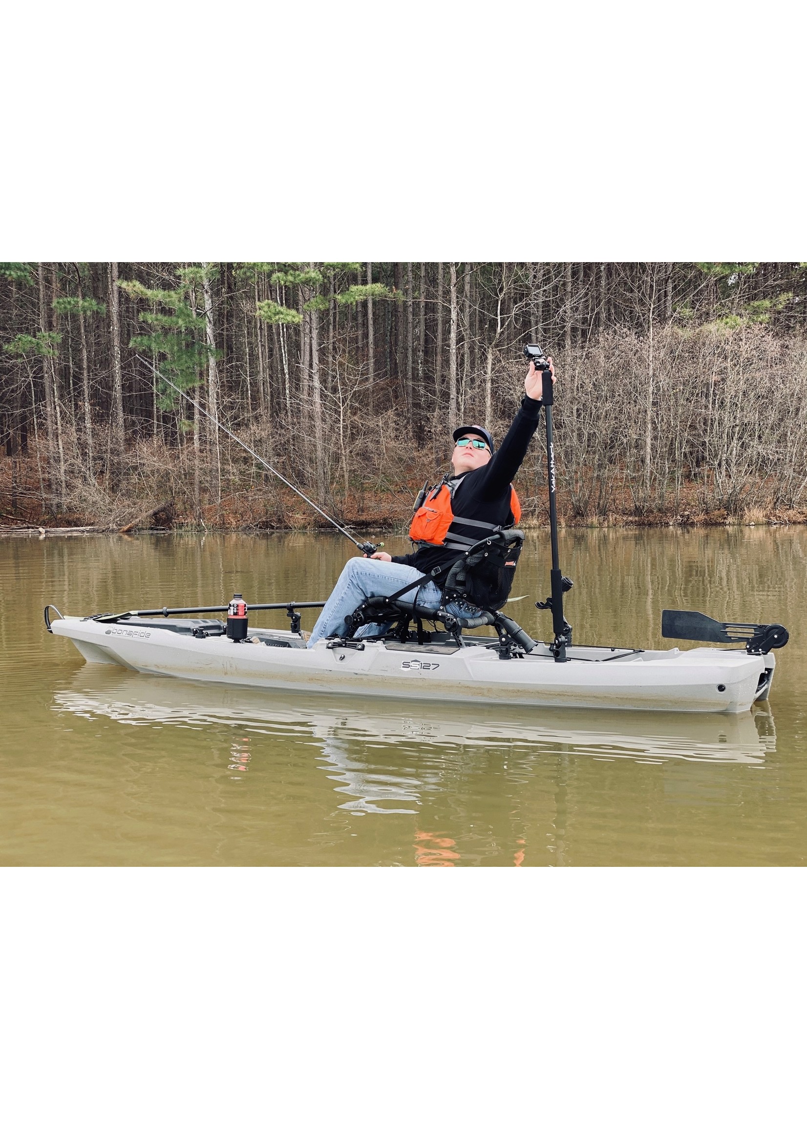 YakAttack YakAttack BoomStick Pro Camera Mount Includes 1/4"-20 Mount and Gopro