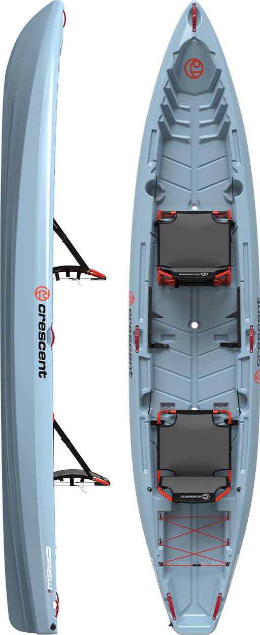 Crescent Kayak Crew Tandem - Kayaks by bo