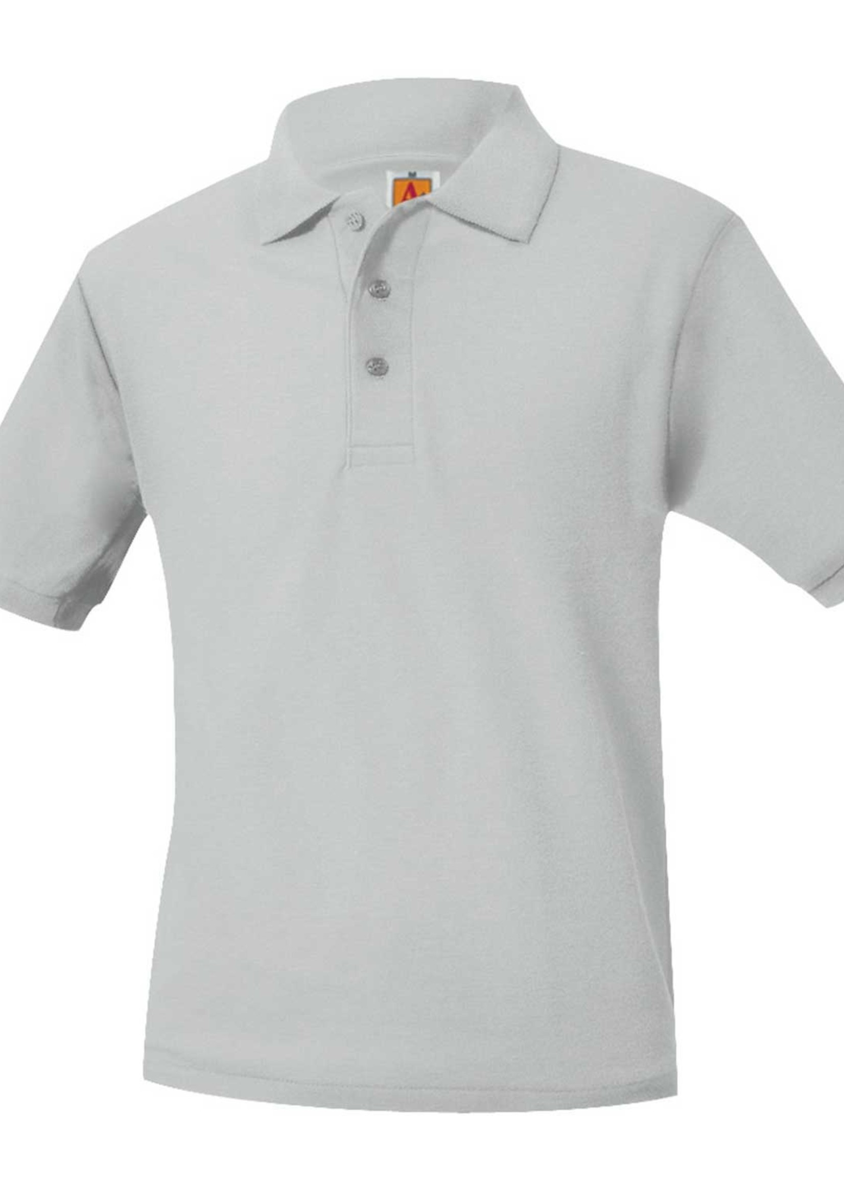 SHORT SLEEVE YOUTH A+ POLO WITH EMBROIDERY LOGO