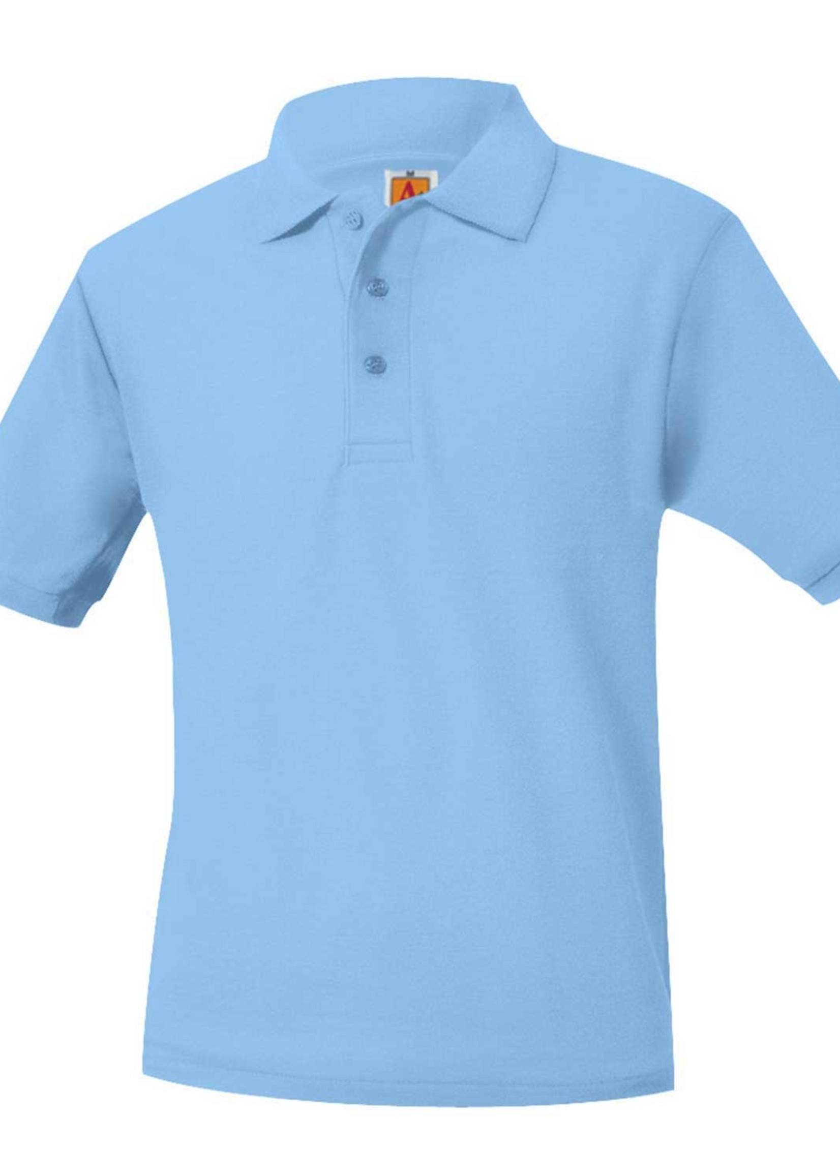 SHORT SLEEVE ADULT A+ POLO WITH EMBROIDERY LOGO