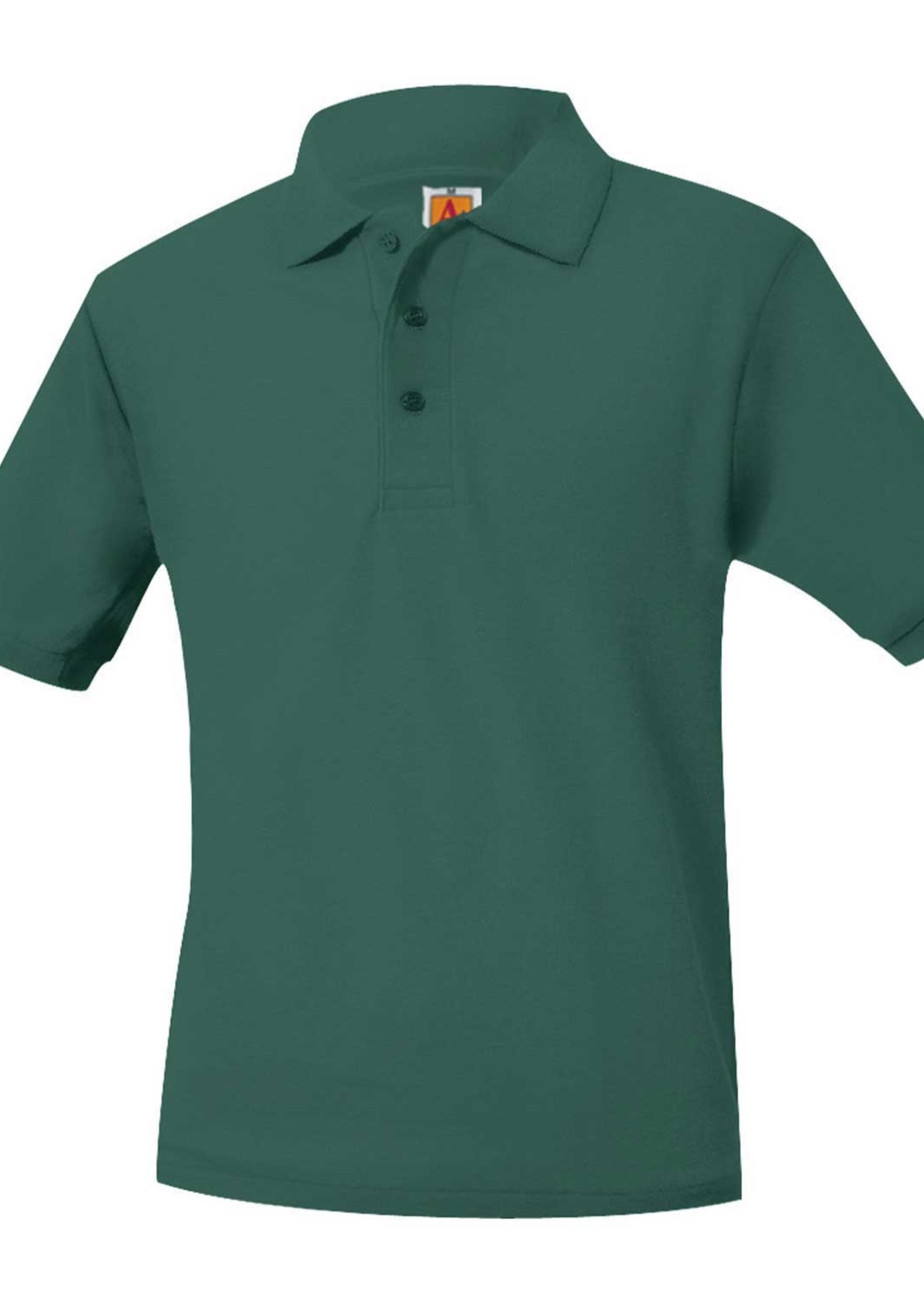 SHORT SLEEVE ADULT A+ POLO WITH EMBROIDERY LOGO