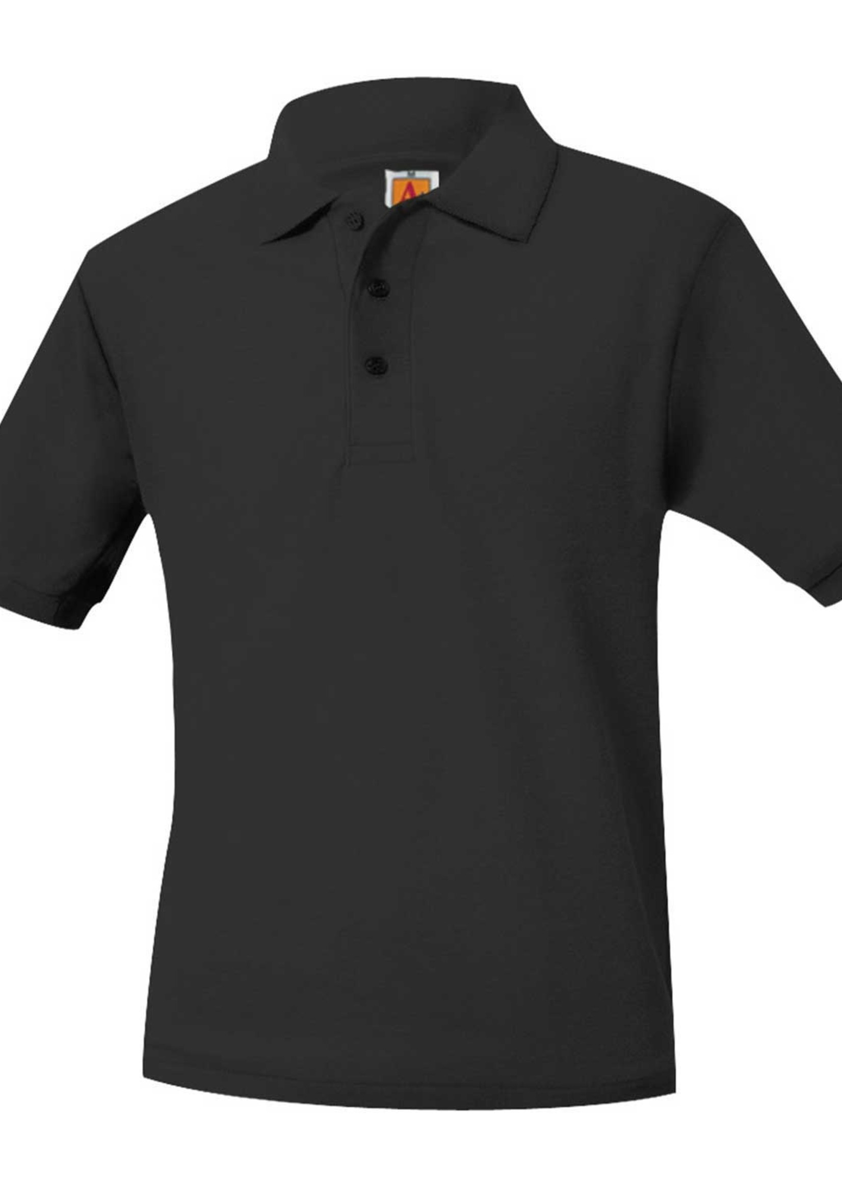 SHORT SLEEVE ADULT A+ POLO WITH EMBROIDERY LOGO
