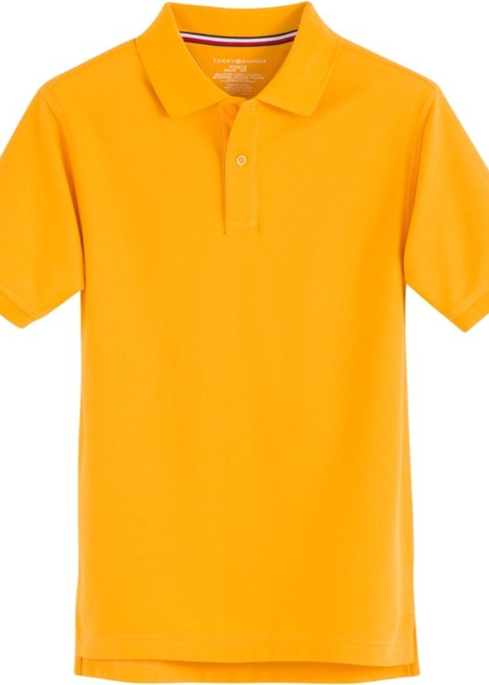 TOMMY HILFIGER SHORT SLEEVE ADULT PIQUE POLO WITH EMBROIDERY LOGO