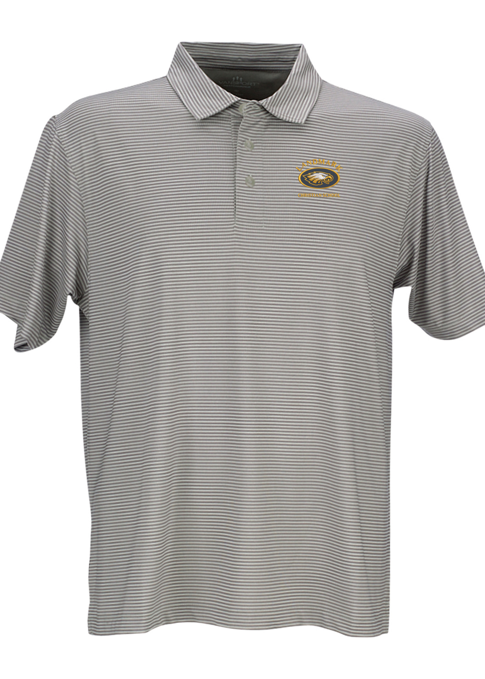PRO TONAL MICRO STRIPE POLO  BY VANTAGE