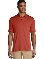 HIGH SCHOOL CO-ED LANDS' END INTERLOCK POLO WITH EMBROIDERY LOGO