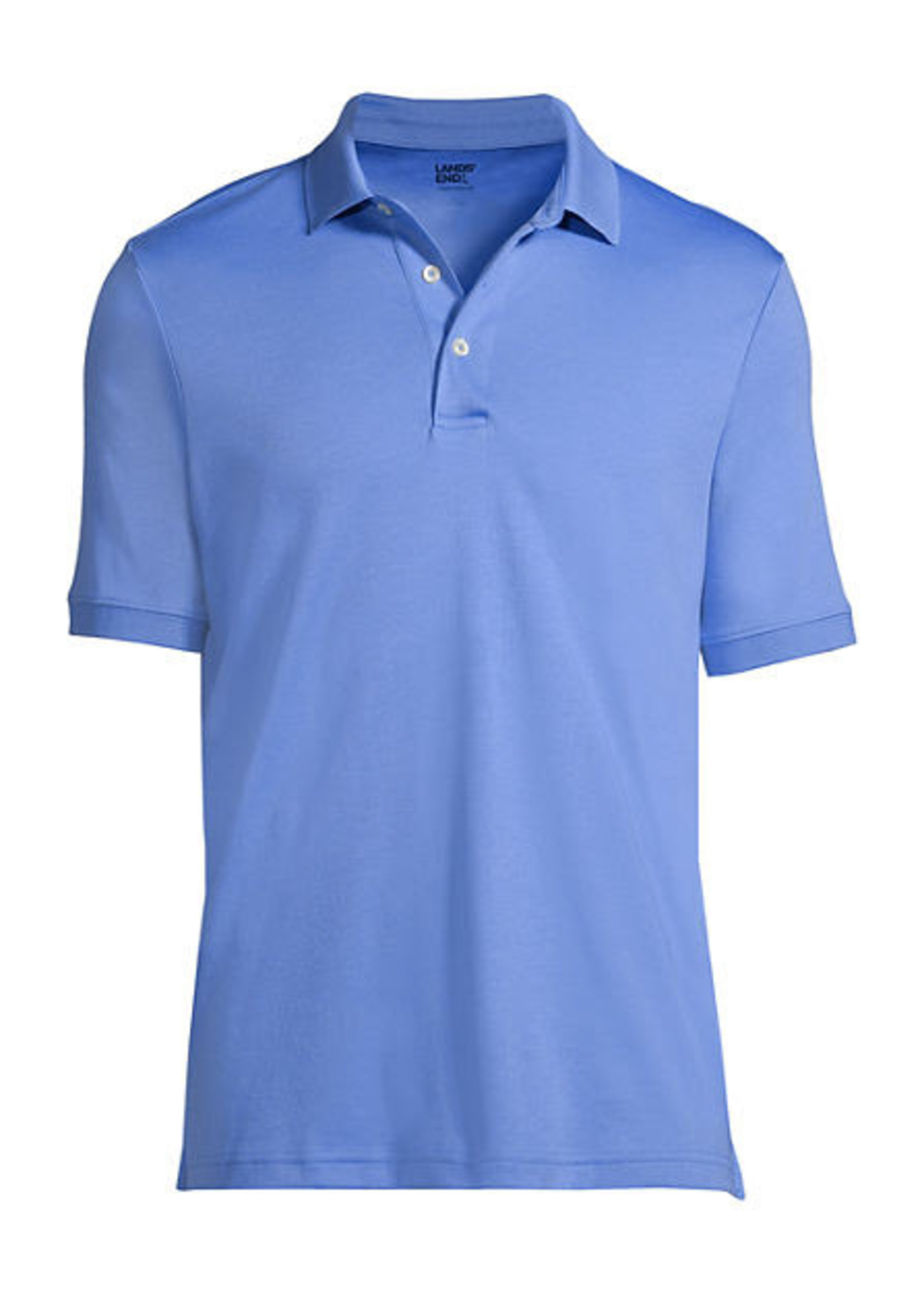 HIGH SCHOOL CO-ED LANDS' END INTERLOCK POLO WITH EMBROIDERY LOGO