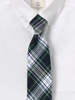 BOY'S CLIP ON 16" PLAID TIE
