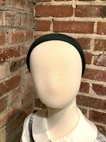 WIDE PADDED HUNTER GREEN HEADBAND