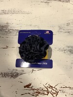 SMALL NAVY ROSETTE ON PINCH CLIP - FBE13PC