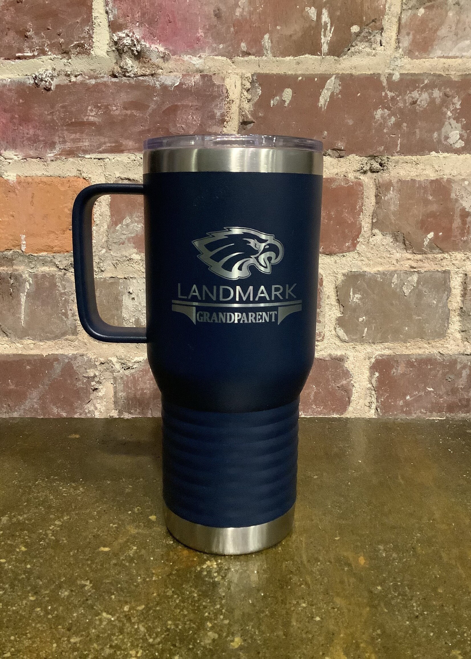 20 OZ TRAVEL TUMBLER WITH HANDLE