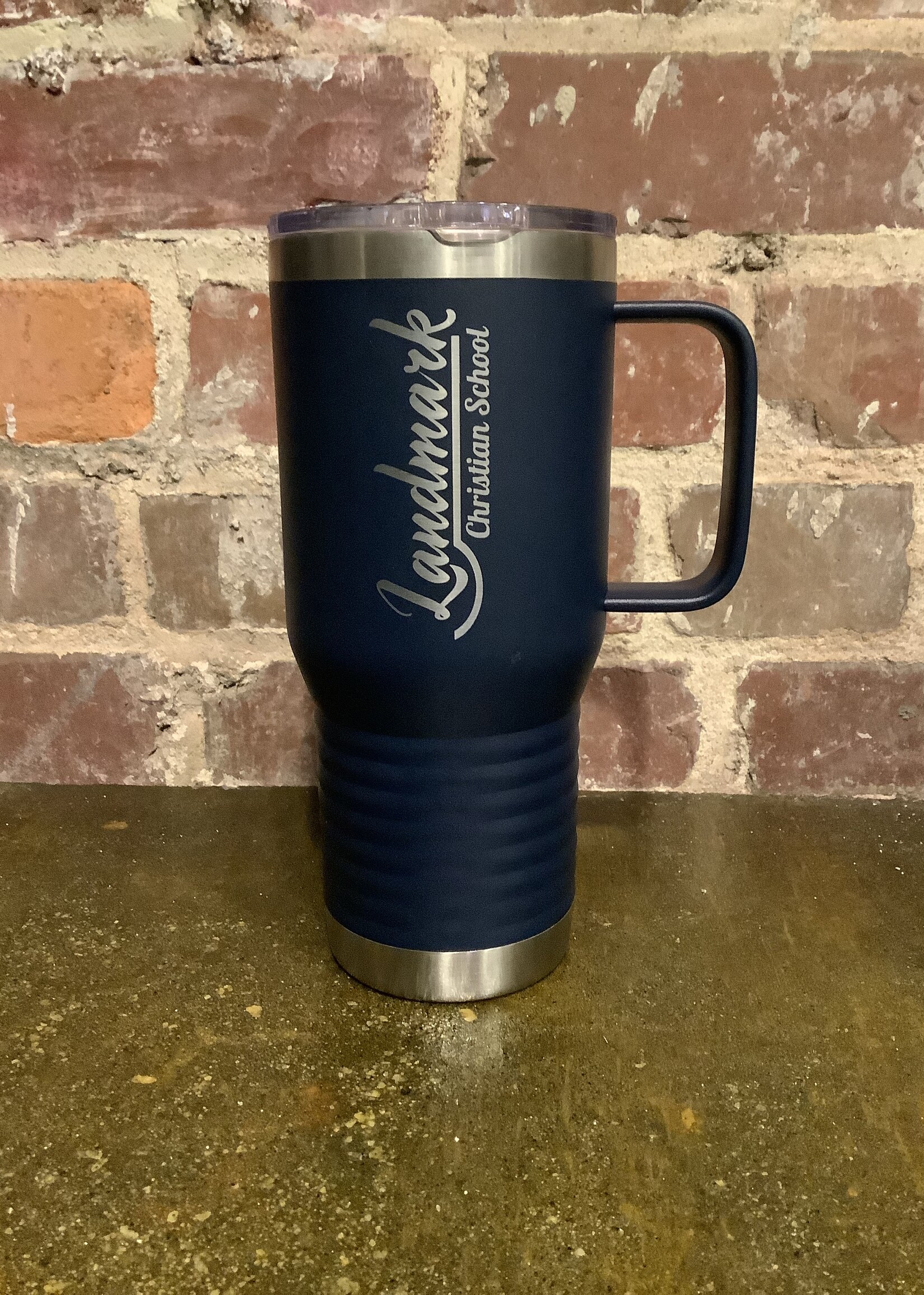 20 OZ TRAVEL TUMBLER WITH HANDLE