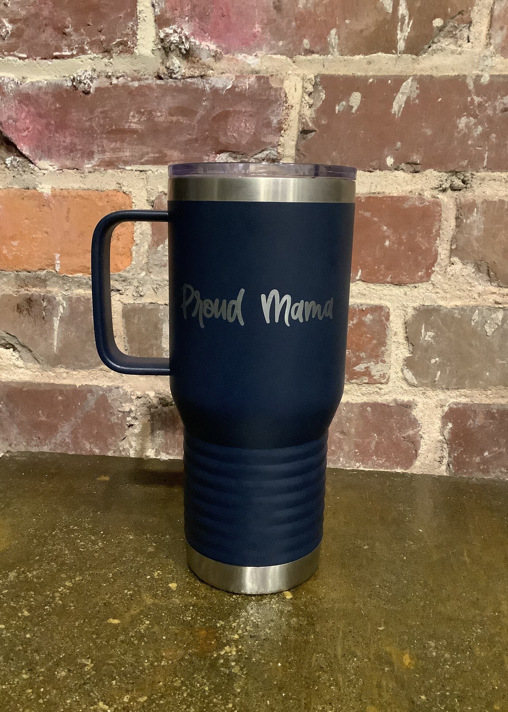 20 OZ TRAVEL TUMBLER WITH HANDLE