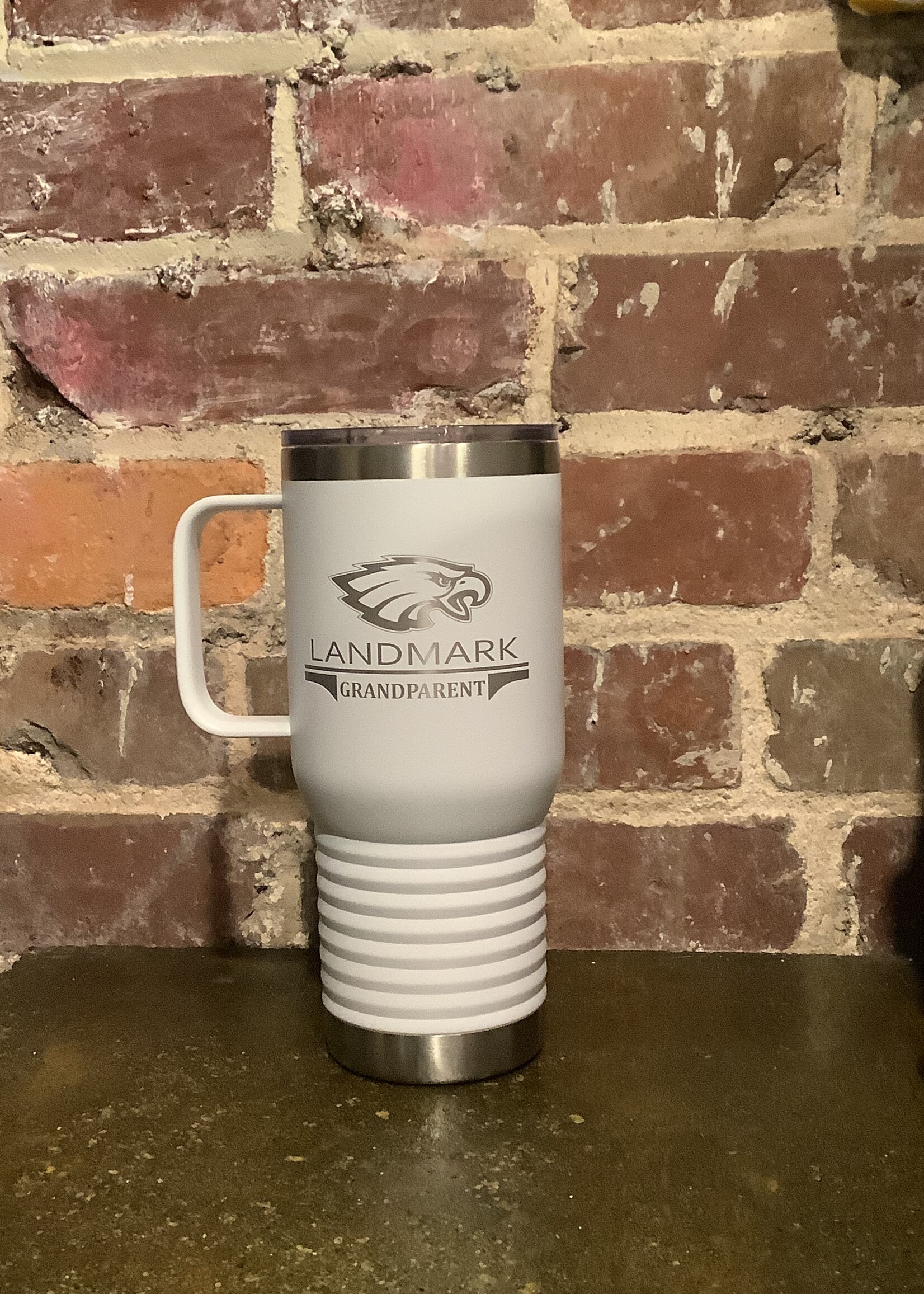 20 OZ TRAVEL TUMBLER WITH HANDLE