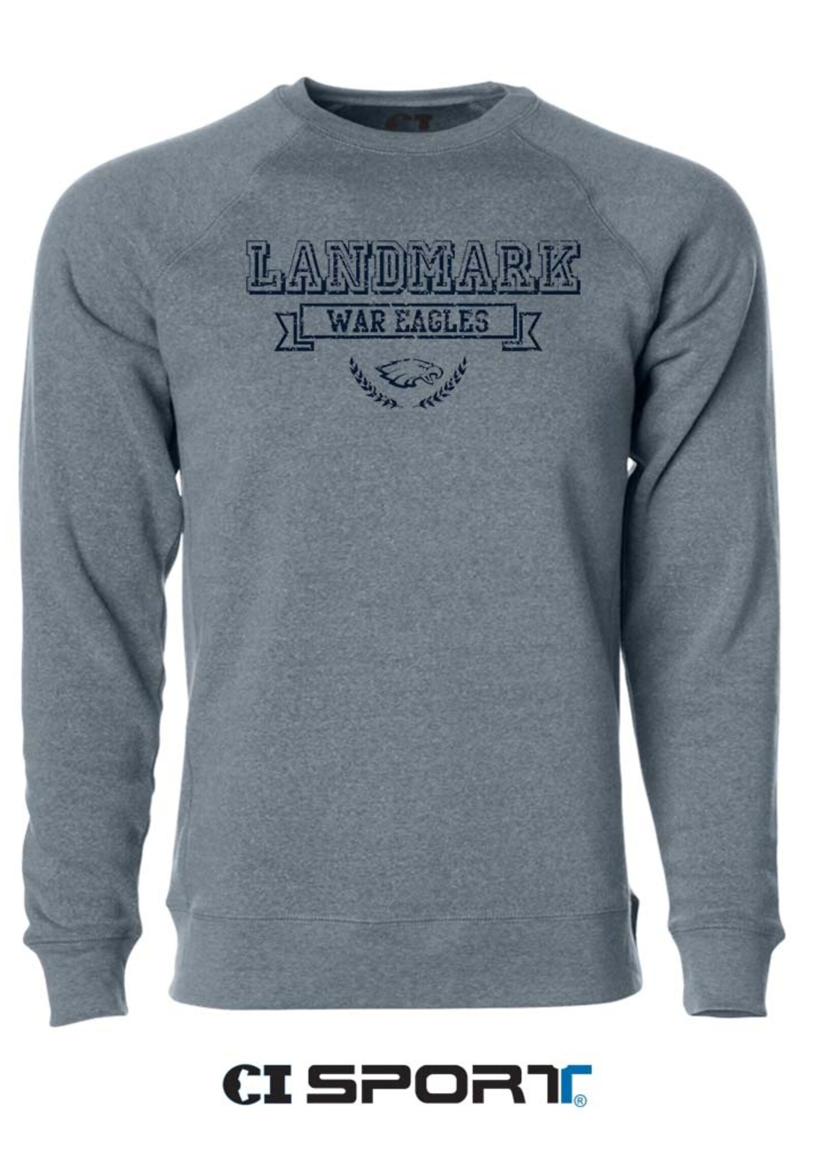 ADULT CI BLENDED RAGLAN CREW