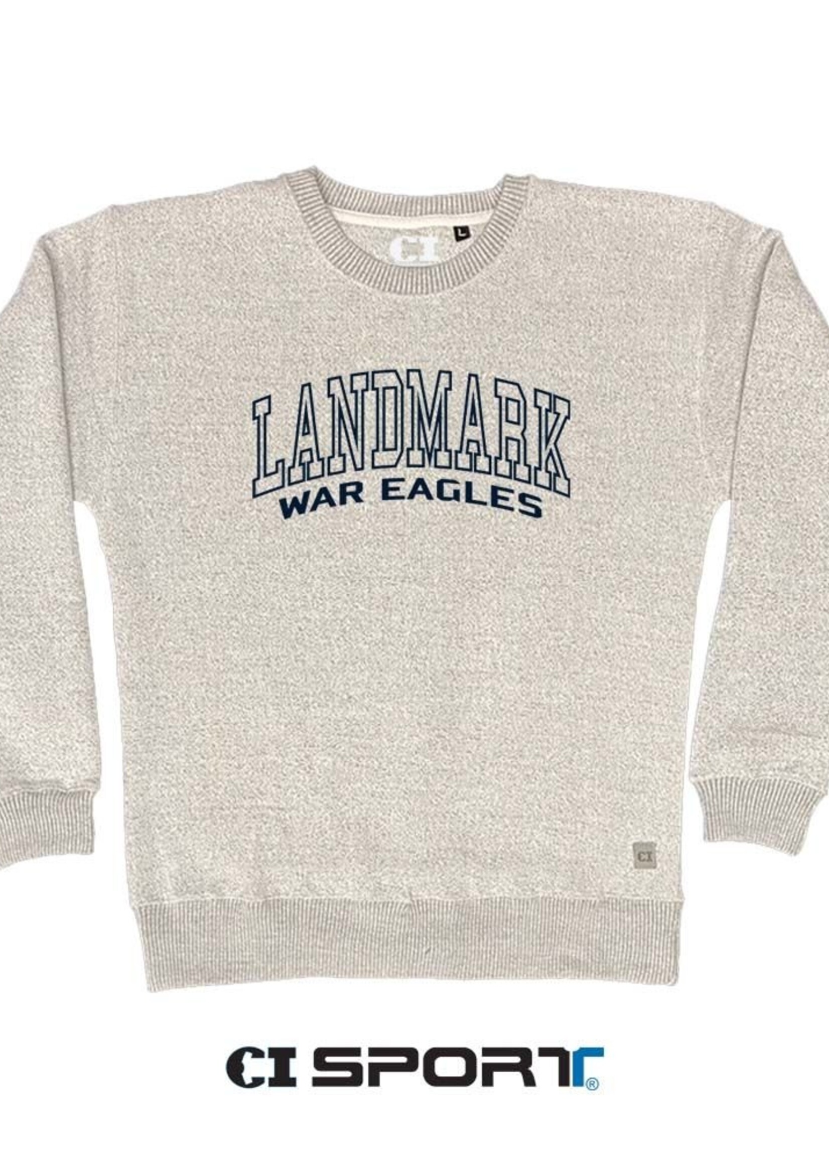 ADULT CI SPORT HARBOR CREW WITH EMBROIDERY FRONT