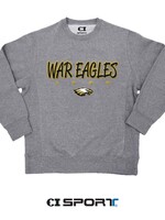 ADULT CLASSIC CREW SWEATSHIRT WITH EMBROIDERY FRONT