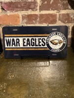 WAR EAGLE LICENSE PLATE