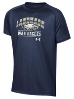 YOUTH UNDER ARMOUR TECH S/S TEE WITH SCREEN PRINT FRONT