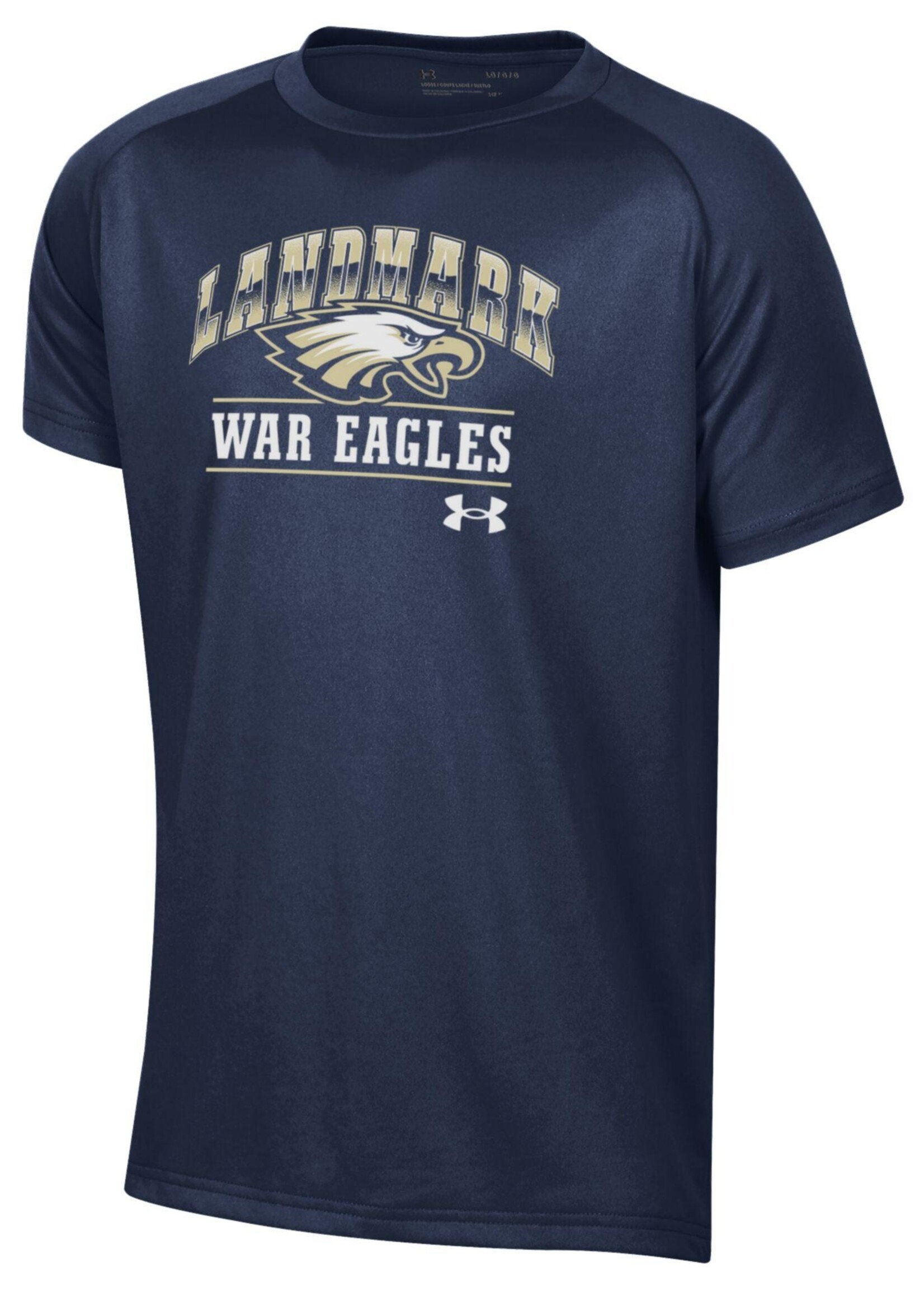 YOUTH UNDER ARMOUR TECH S/S TEE WITH SCREEN PRINT FRONT