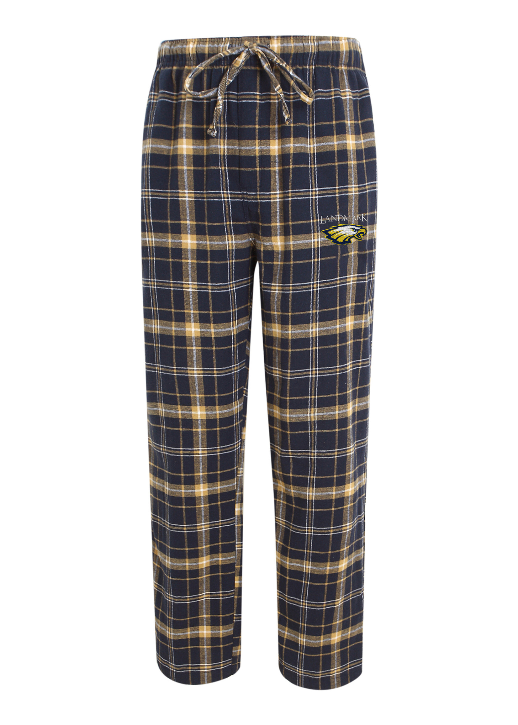 MEN'S ULTIMATE PLAID FLANNEL PANT WITH EMBROIDERY LOGO