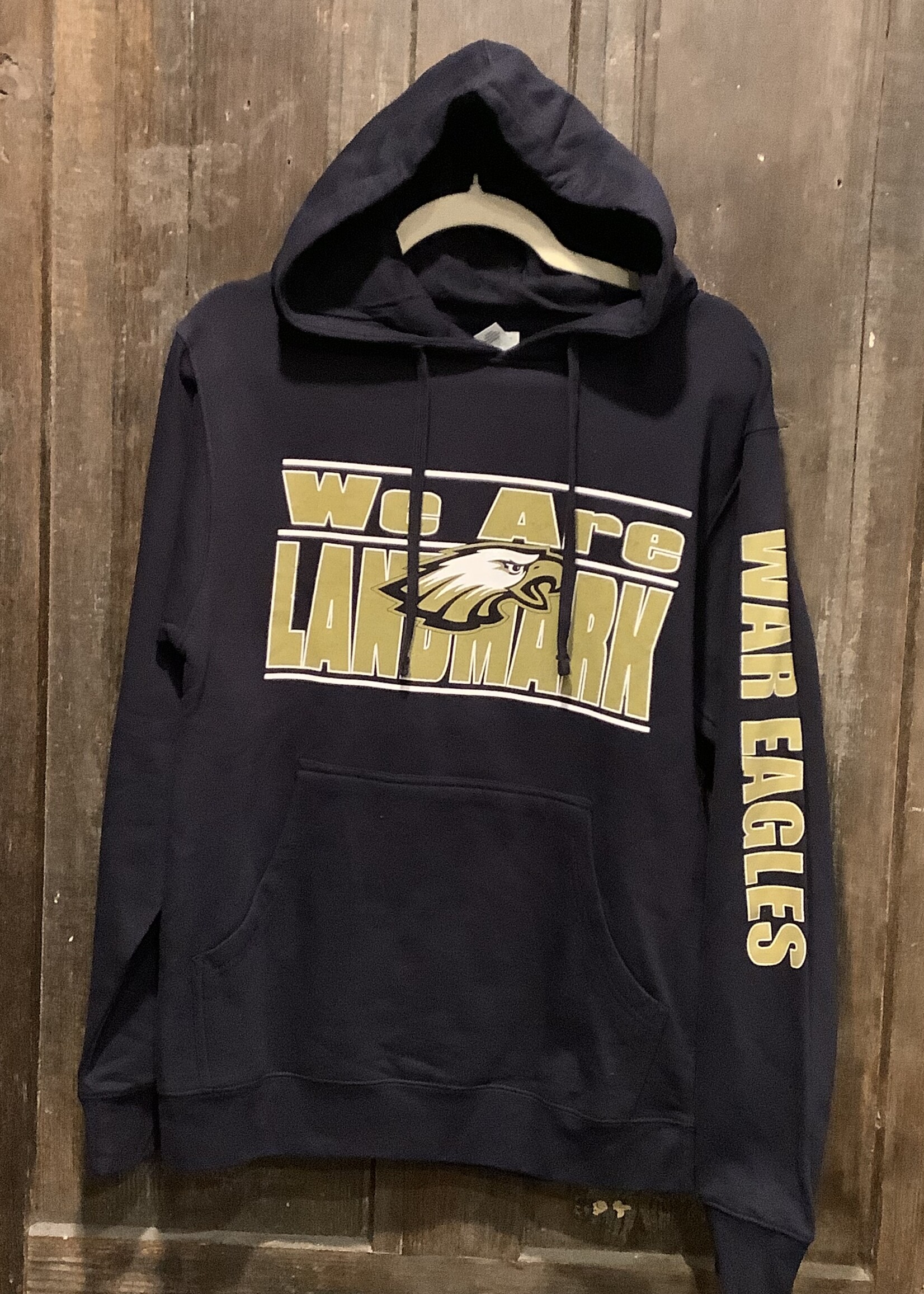 WE ARE LANDMARK NAVY ADULT HOODIE SWEATSHIRT
