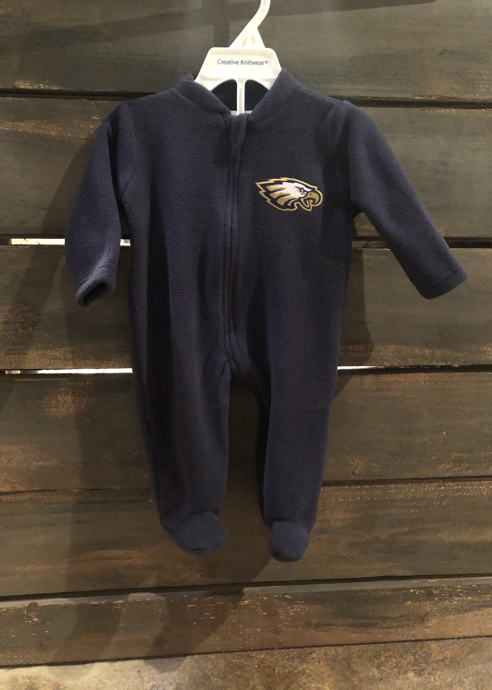 FLEECE FOOTED ROMPER