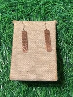 MHH SHORT BAR COPPER EARRINGS