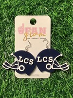 NAVY FOOTBALL HELMET DANGLES