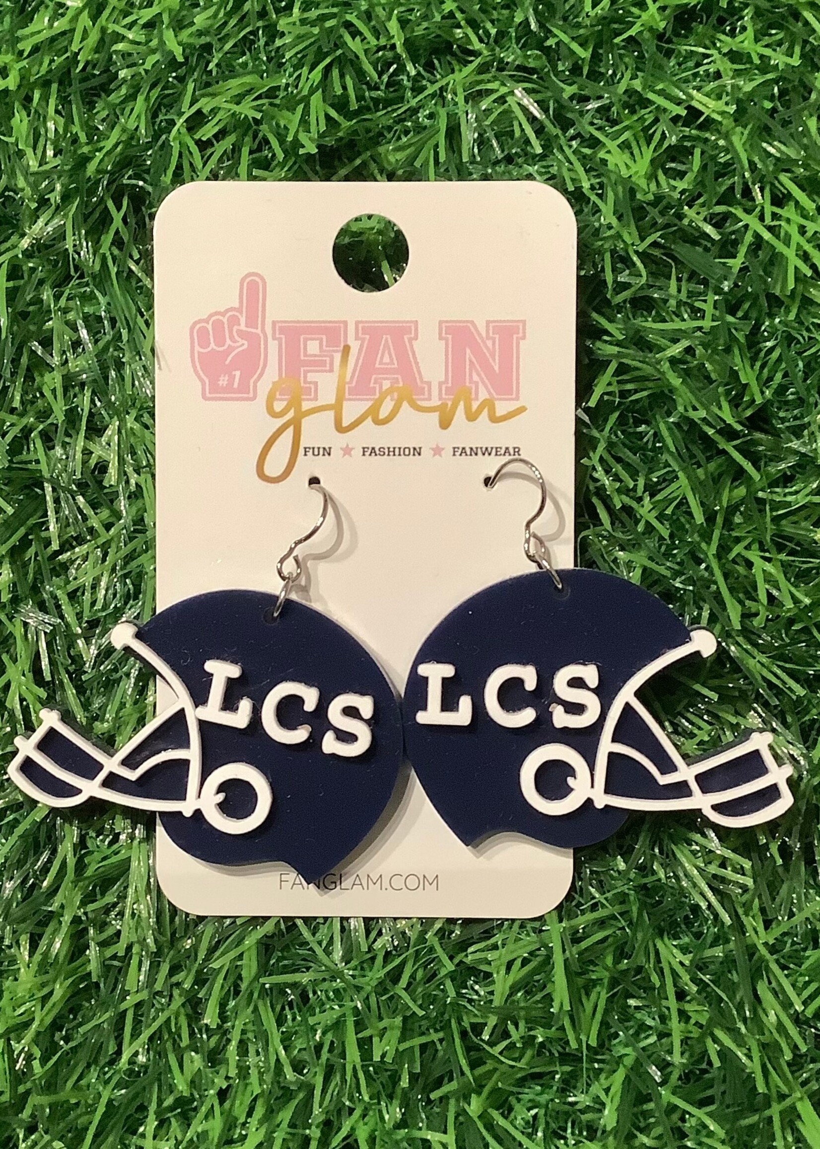 NAVY FOOTBALL HELMET DANGLES