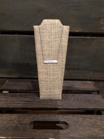 LXG BAR NECKLACE SILVER G is greaterlows