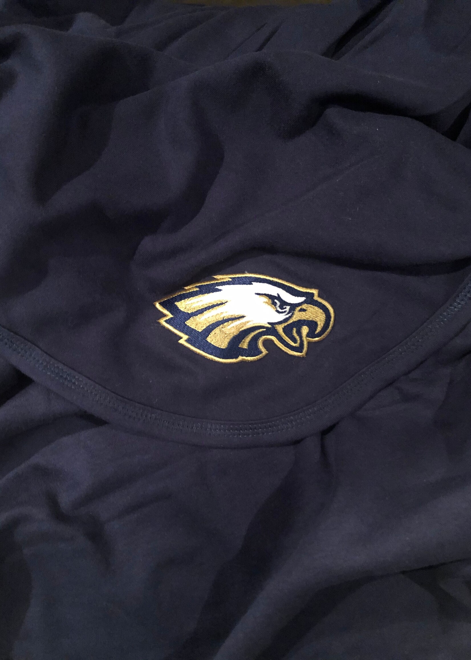 SOLID BLANKET, RECEIVING BLANKET, NAVY