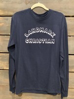 LONG SLEEVE NAVY JERZEES T-SHIRT