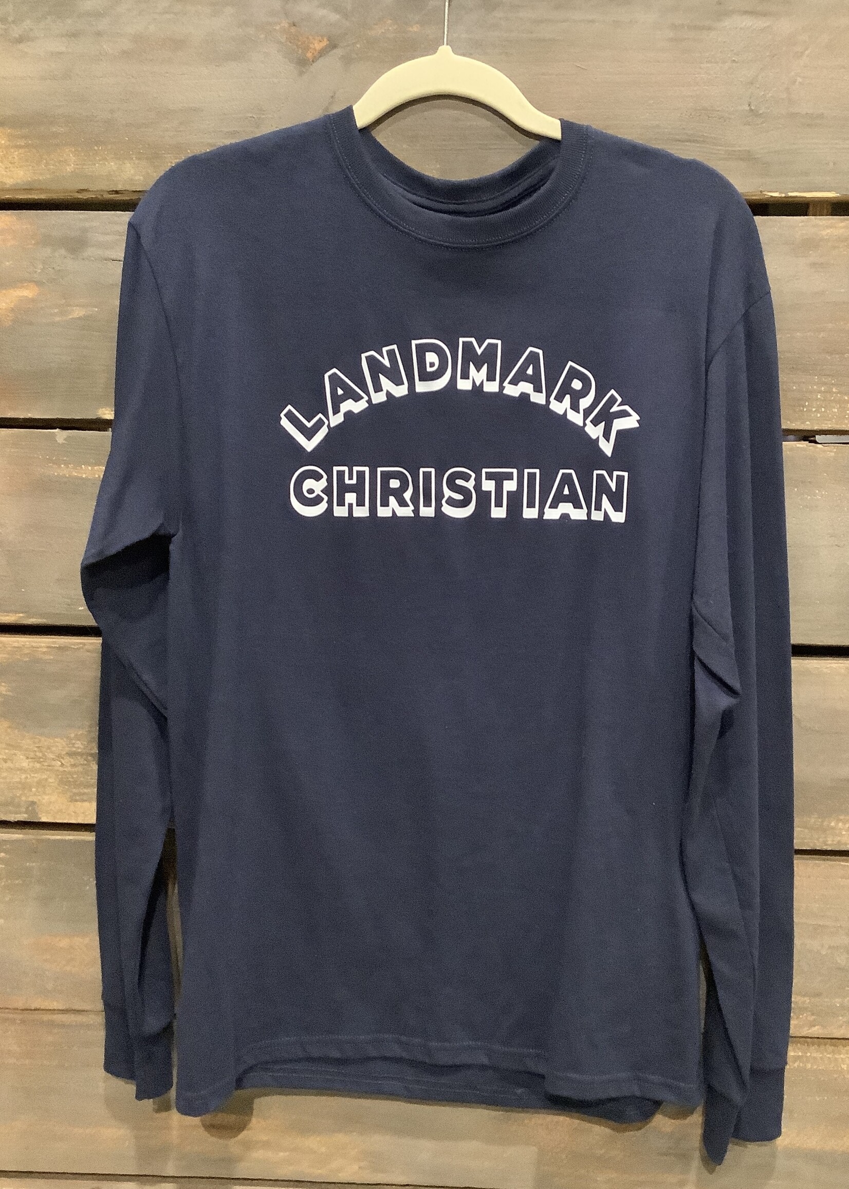 LONG SLEEVE NAVY JERZEES T-SHIRT
