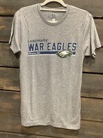 ADULT GREY SHORT SLEEVE T-SHIRT WITH CHAMPIONS CLUB SCREEN PRINT