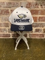 NAVY/WHITE ADJUSTABLE HAT WITH LANDMARK WAR EAGLES