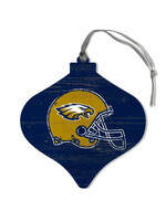 L2 WOOD ORNAMENT - FOOTBALL